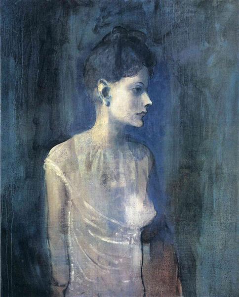 Pablo Picasso Portrait Of Seniora Soler Girl In A Chemise